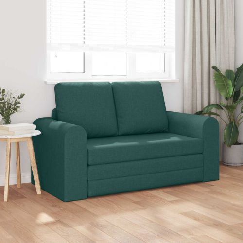 Диван легло 60cm Тъмен зелен текстил