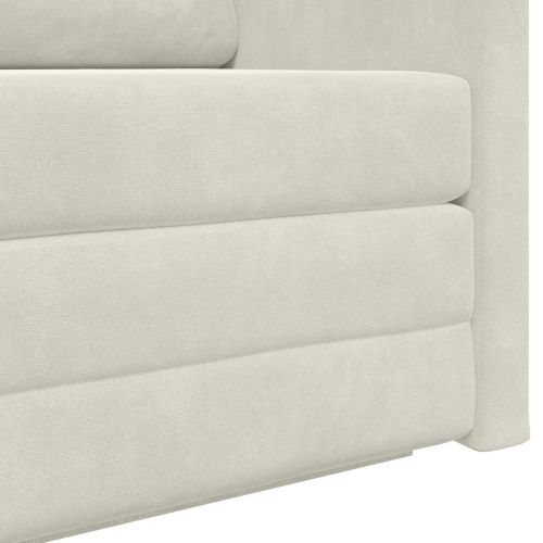 Диван легло 110cm Крем Кадифе