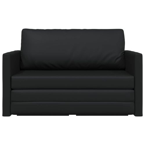 Диван легло 110cm Черно Изкуствена