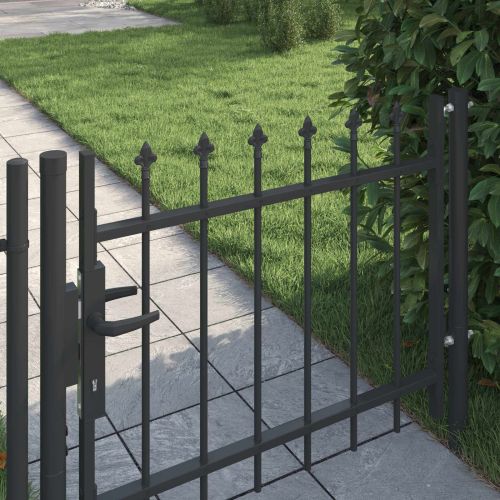 Врата за ограда BOXTEL 103 x 124,5 см Прахово боядисана стомана