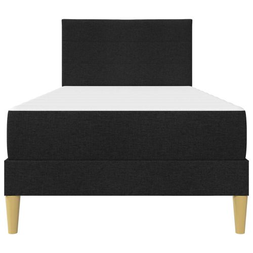 Рамка за легло Черен 90 x 200 cm Полиестер