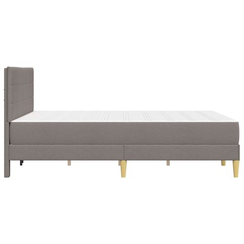 Рамка за легло Таупе 160 x 200 cm Полиестер