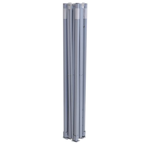 Парти шатър 200 x 200 x 315 см Синьо Оксфордска тъкан