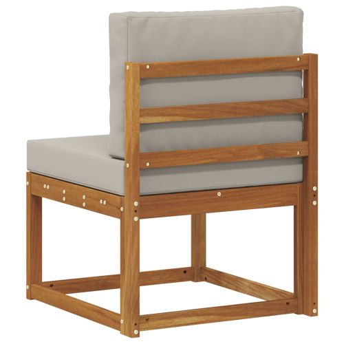 Среден диван за открито Солидно акациево дърво