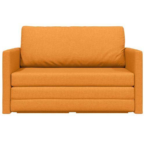 Диван легло 110cm Тъмен жълт текстил