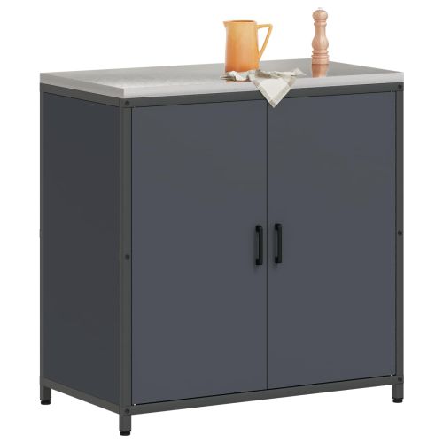 Съхранение в кухнята HATTEM Антрацит 90 x 50 x 92 см Стомана