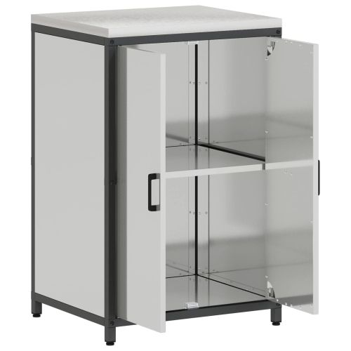 Съхранение в кухнята HATTEM Сребристо 60 x 50 x 92 см Стомана