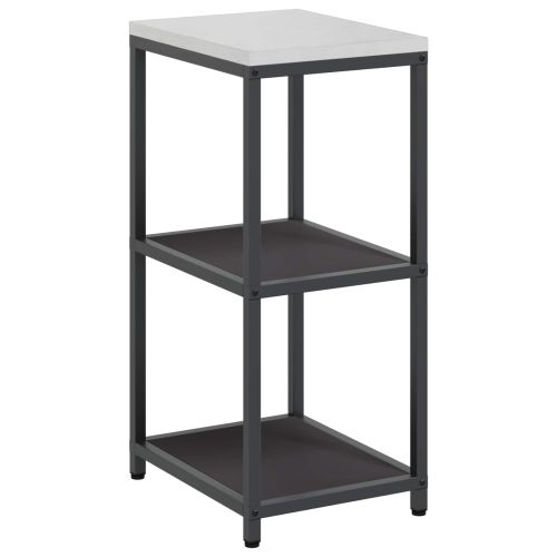 Кухненска рафтова единица HATTEM Черно 40 x 50 x 92 см Стомана