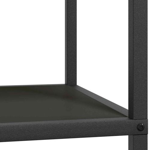 Кухненска рафтова единица HATTEM Черно 40 x 50 x 92 см Стомана