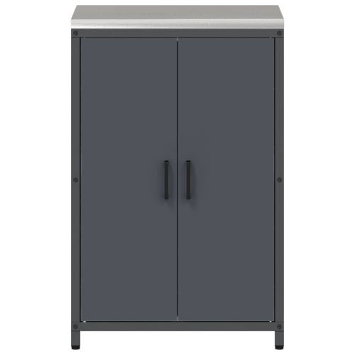 Съхранение в кухнята с рафт Антрацит 60 x 50 x 92 см Стомана