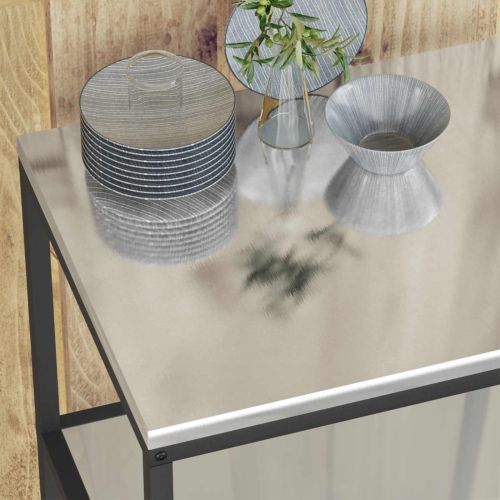 Съхранение в кухнята HATTEM Сребристо 60 x 50 x 92 см Стомана