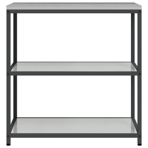 Съхранение в кухнята HATTEM Сребрист 90 x 50 x 92 см Стомана