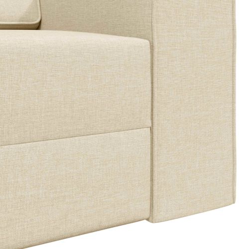 Диван легло 200cm Крем текстил