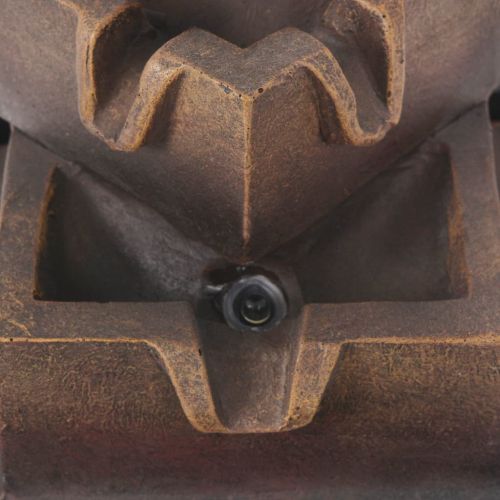 Вътрешен фонтан с LED осветление, полирезин