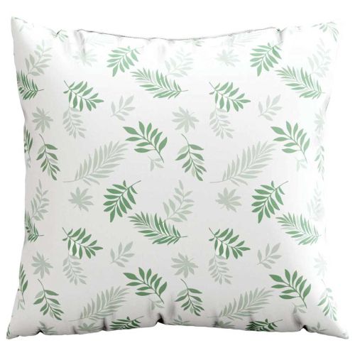 Пухени възглавници Листо 4 pcs Мотив с листа 60 x 60 cm