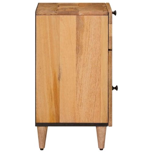 Нощен шкаф Естествен 50 x 33 x 60 см Солидно мангово дърво