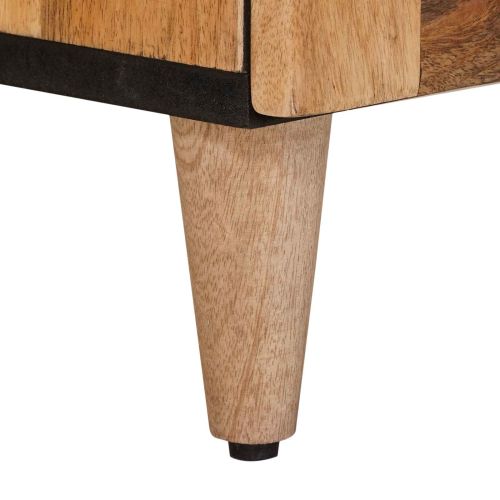 Служебен шкаф Естествен 60 x 33,5 x 75 см Солидно мангово дърво