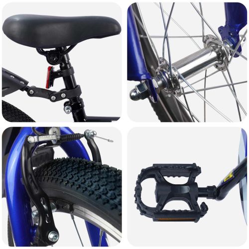 Детски Велосипед 18 инча за 5-7 години Черно