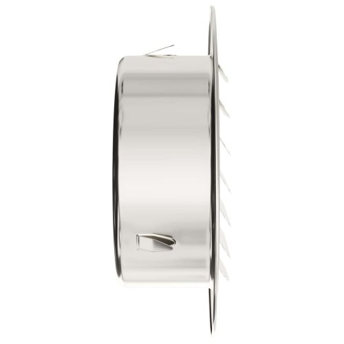 Предпазители за въздушна вентилация 4 pcs Сребрист 80 mm