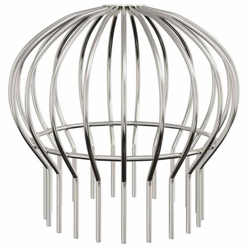 Защита за листа на улука 8 pcs Сребрист 160 mm