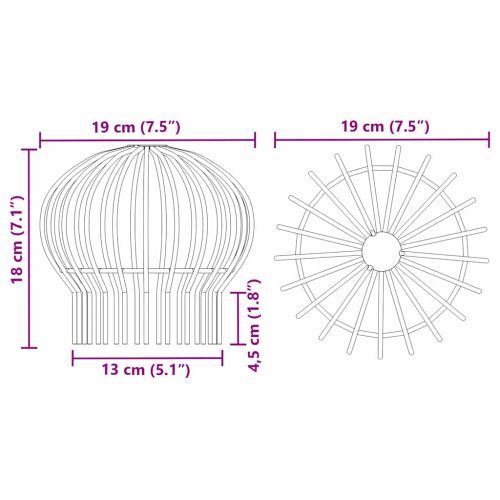 Защита за листа на улука 8 pcs Сребрист 160 mm