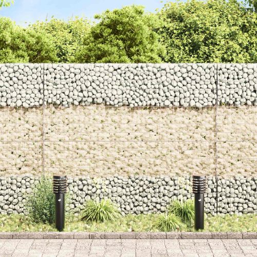 Градински камъни Златист 12 cm Стъкло