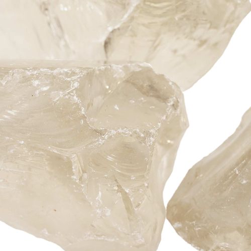 Градински камъни Златист 12 cm Стъкло