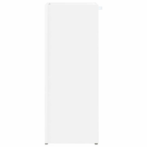 Стойка за чадър Бяло 25 x 24,5 x 64 см Инженерно дърво