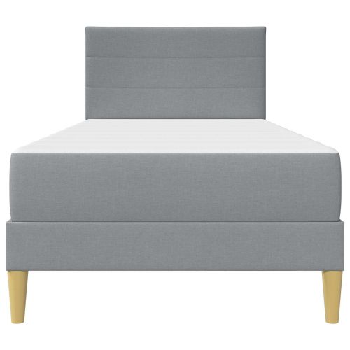 Рамка за легло Светлосиво 80 x 200 cm Полиестер