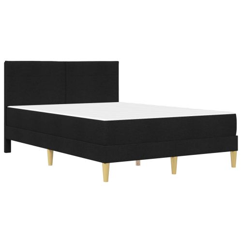 Рамка за легло Черен 120 x 190 cm Полиестер