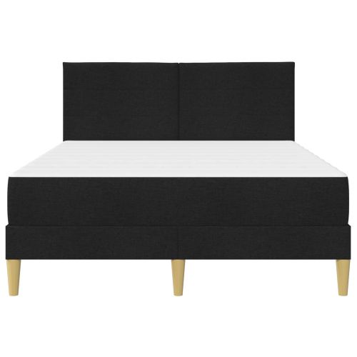 Рамка за легло Черен 120 x 190 cm Полиестер