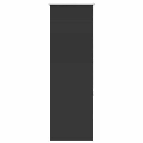 Ролетна щора Blackout черна 60x130 см ширина на тъканта 55,7 см
