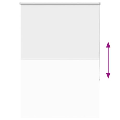 Ролкова щора Blackout бял 90x150 см Ширина на плата 85,7 см