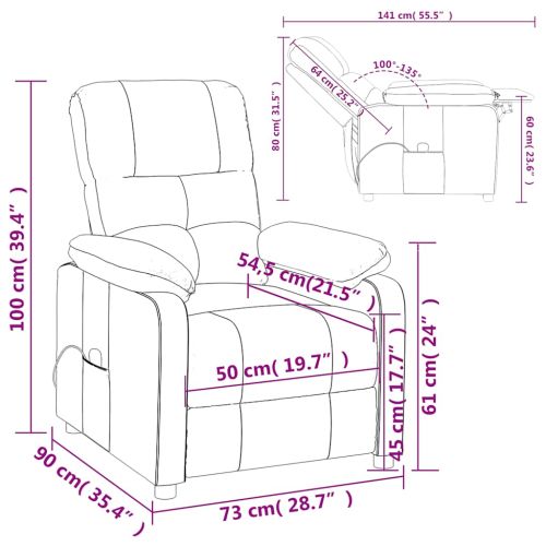Масажен стол, таупе, текстил