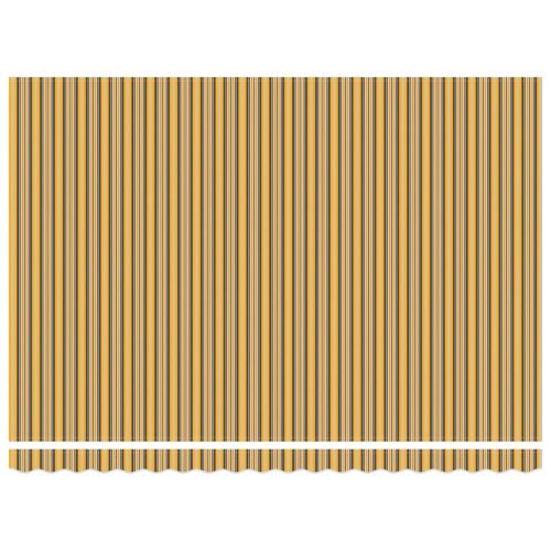 Сгъваем навес Многоцветен 450 × 300 cm Полиестер и алуминий