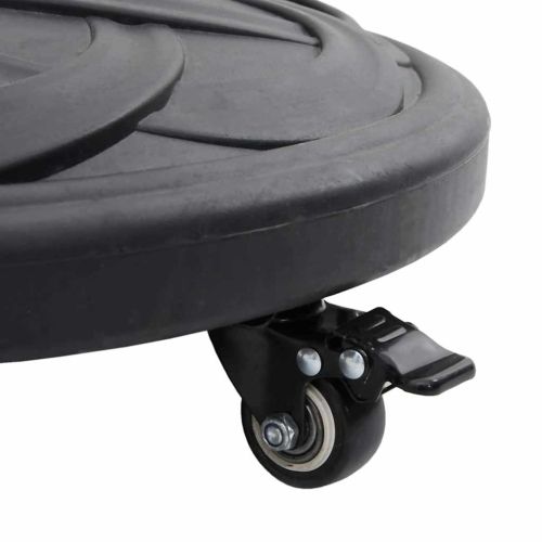 Основа за чадър Арт Деко Черно Ø 45 х 39,5 см Желязо