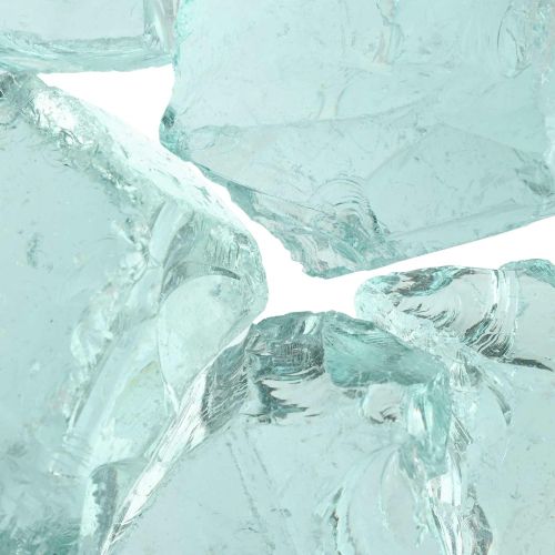 Градински камъни Тюркоаз 12 cm Стъкло