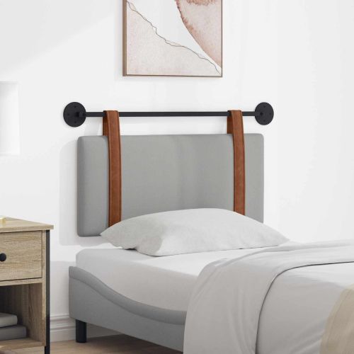 Висяща табла Едноцветен Облачно сиво 90 x 55 x 5 см Антично PU