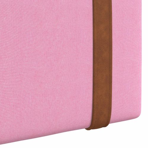 Висяща табла Едноцветен Розово 90 x 55 x 5 см Антично PU