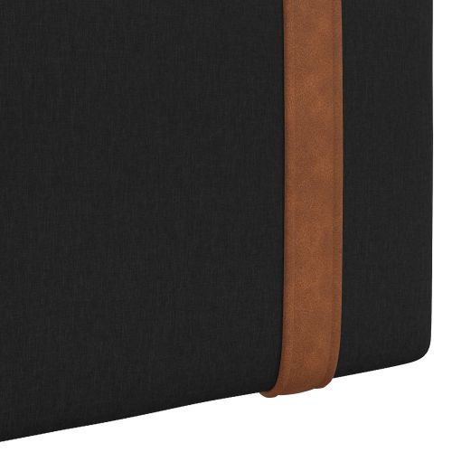 Висяща табла Едноцветен Черен 110 x 55 x 5 см Антично PU