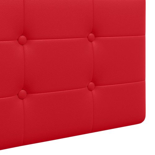 Висяща табла Червено 210 x 55 x 5 см Изкуствена