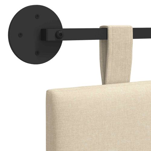 Табла за легло висяща Крем Текстил