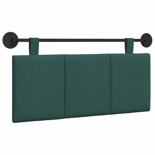 Висяща табла На райета Тъмен зелен 110 x 55 x 5 см текстил