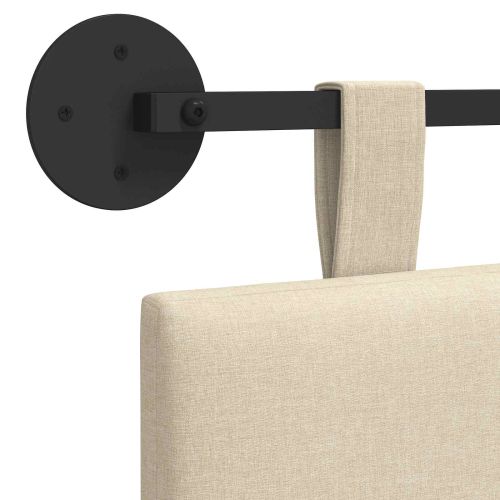 Табла за легло висяща Крем Текстил