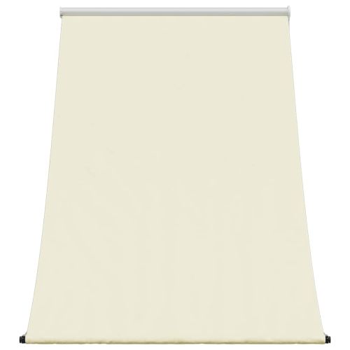 Прибираща се тента, кремава, 150x150 см, плат и стомана