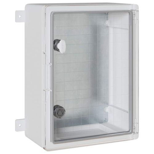 Контролен шкаф Сив 37 x 16,5 x 40 см ABS пластмаса