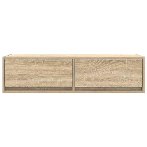 ТВ шкаф дъб сонома 100 x 31 x 25,5 см Инженерно дърво