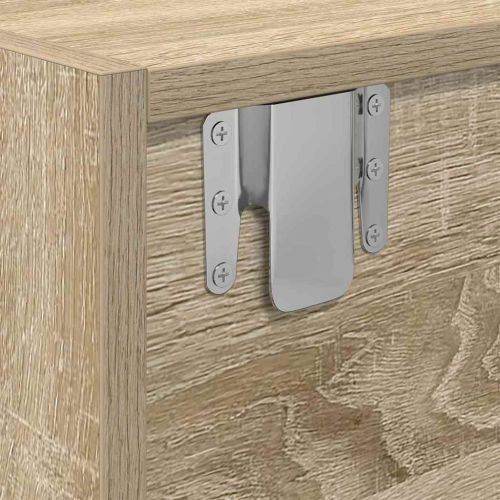 ТВ шкаф дъб сонома 100 x 31 x 25,5 см Инженерно дърво
