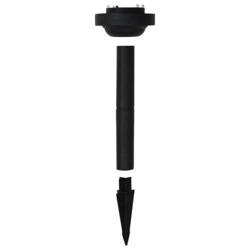 Външни соларни лампи 4 бр LED сферични 30 см RGB