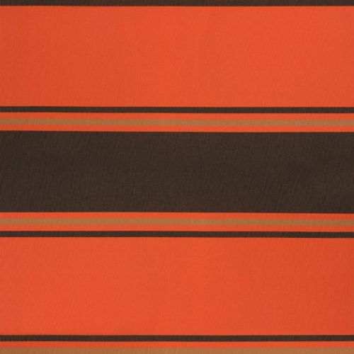 Прибираща се тента оранжево и кафяво 3x2,5 м плат и алуминий